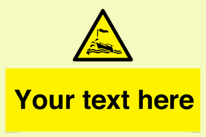 Custom Warning wind over tide conditions